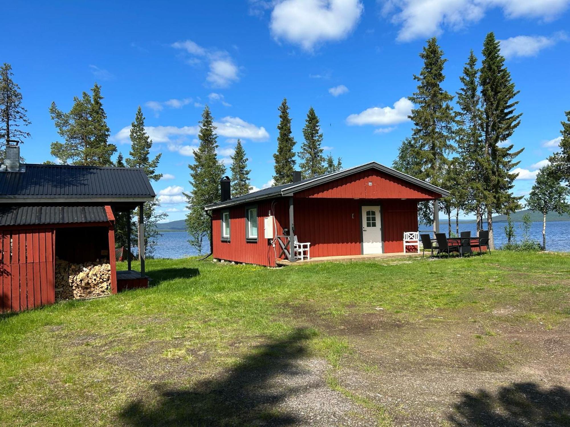 Camp Caroli Family House Villa Jukkasjärvi Buitenkant foto